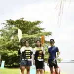 Volunteer Charlene at Paddle for A Purpose